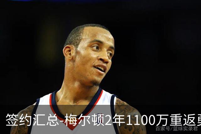 签约汇总-梅尔顿2年1100万重返勇士 哈里斯加盟马刺